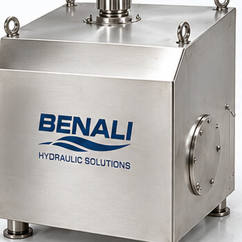 Benali stainless-steel food processing hydraulic power unit